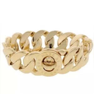 Marc By Marc Jacobs Katie Turnlock Bracelet - Gold-Tone w/dustbag NWT